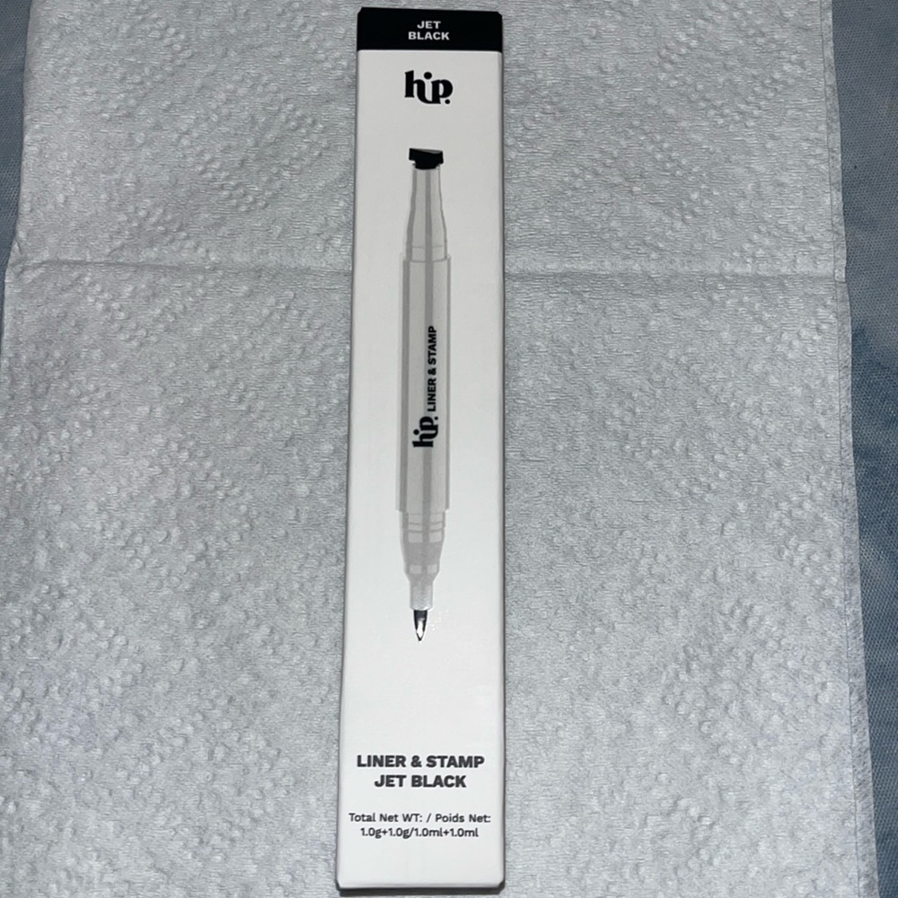 hipdot liner & stamp jet black eyeliner